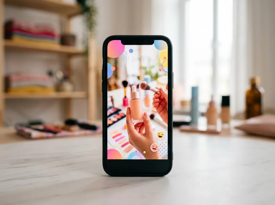 ตัวอย่างงานวิดีโอสั้น + พรีเซนเตอร์ AI